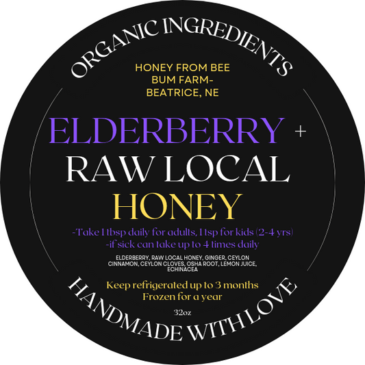 Elderberry+RAW local honey